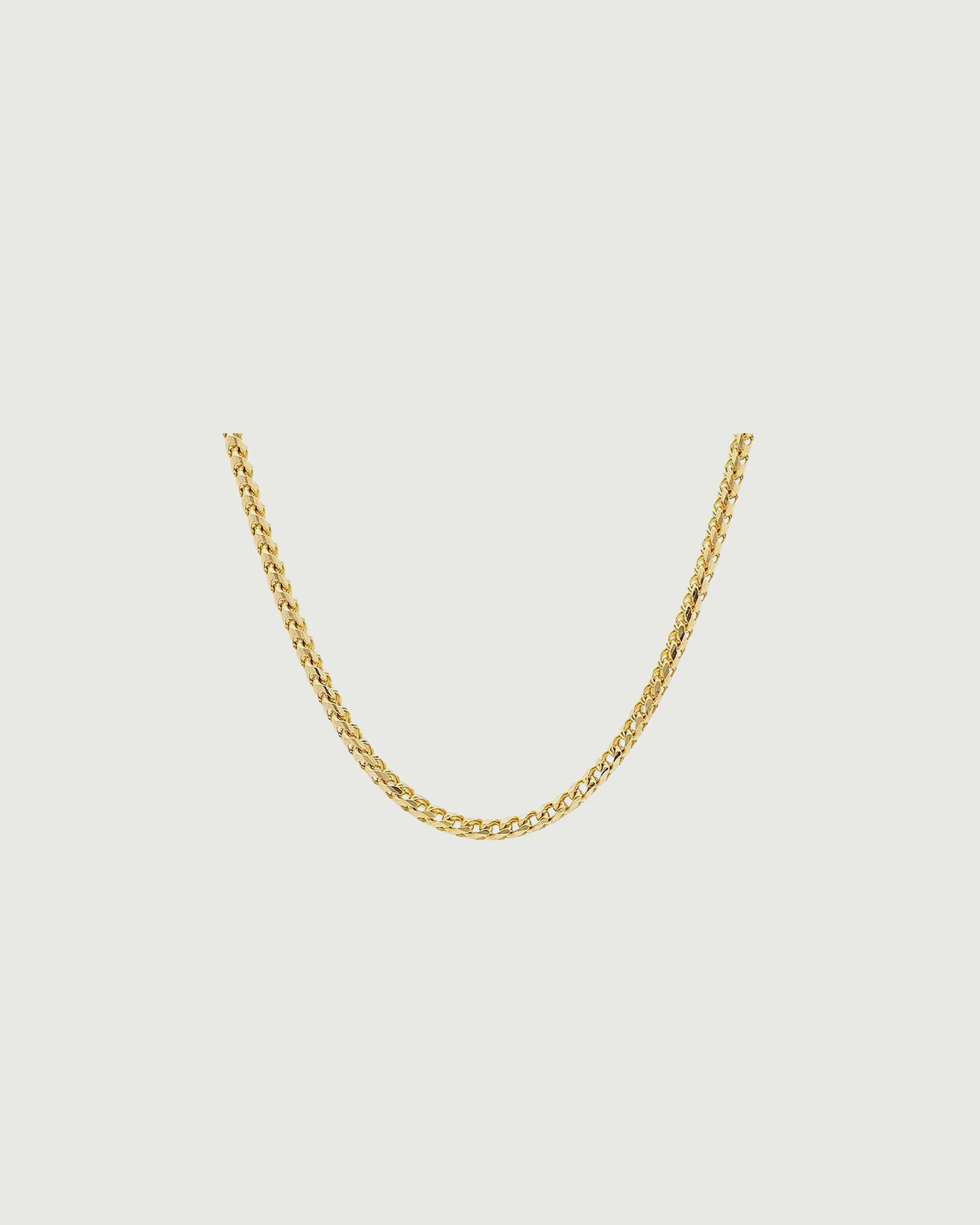 3mm Franco Chain | Gold