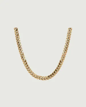 8mm Cuban Chain | Gold