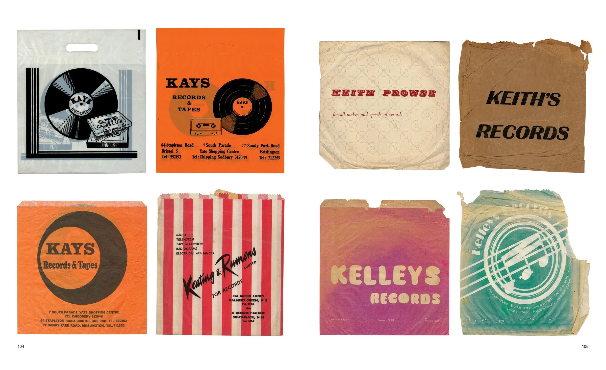 A–Z of Record Shop Bags: 1940s – 1990s, Johnny Trunk