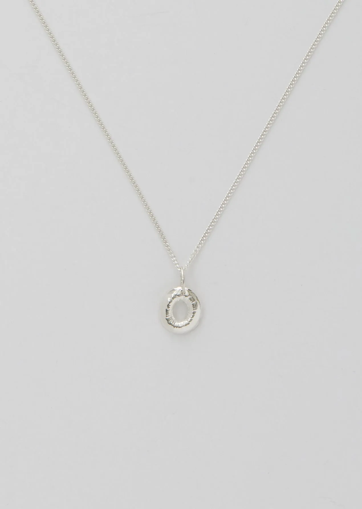 Balloon Letter Necklace - O
