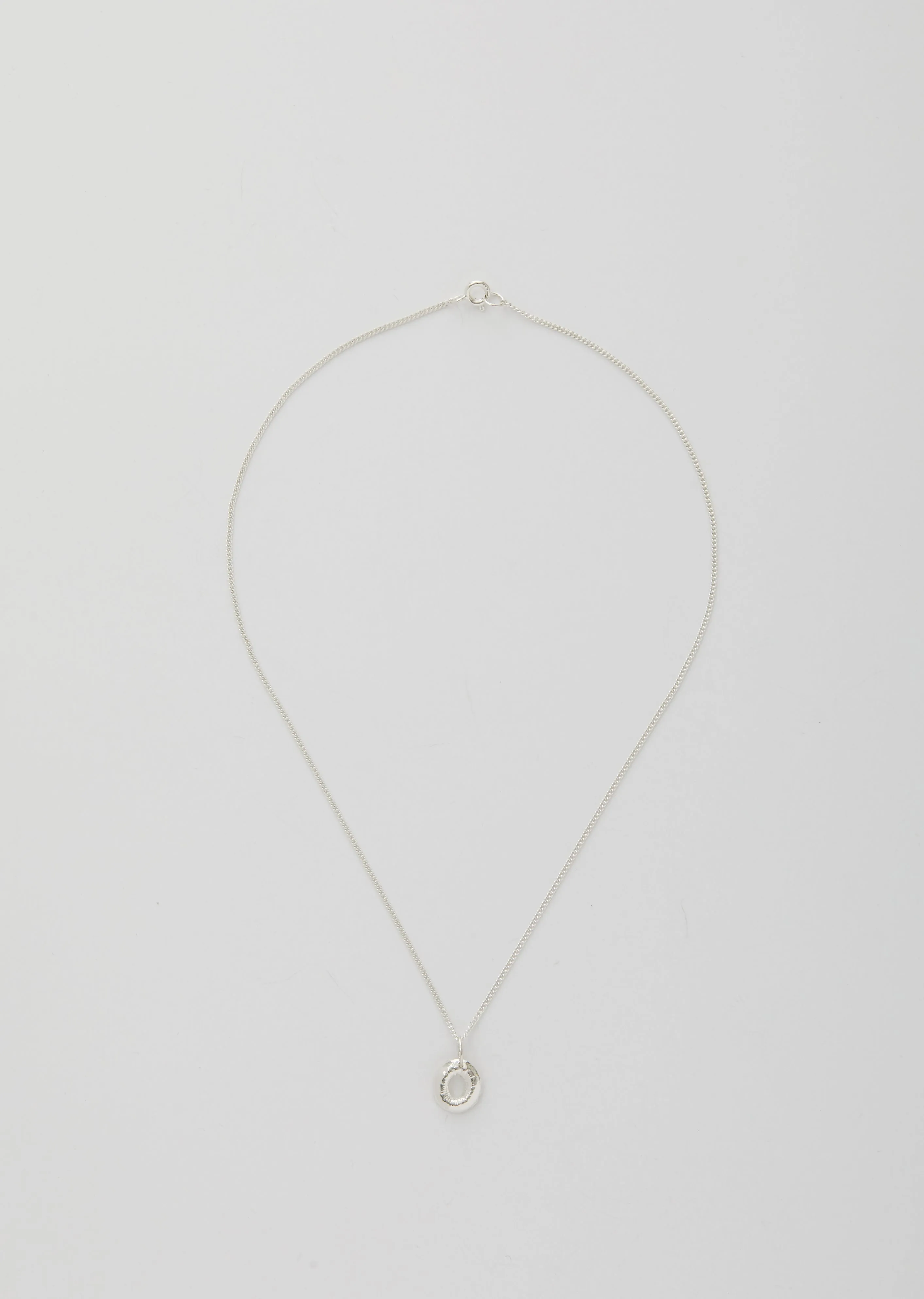 Balloon Letter Necklace - O