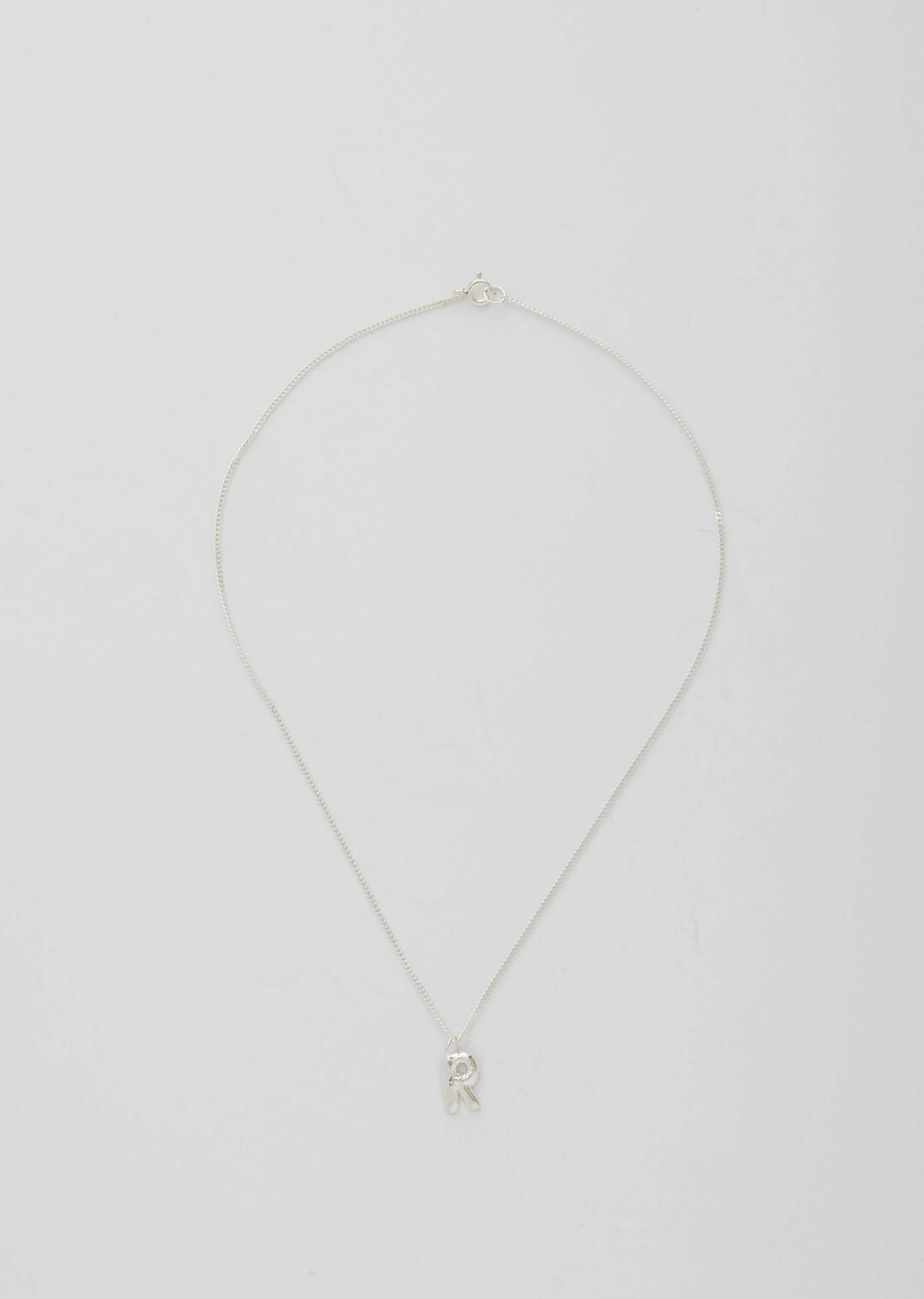 Balloon Letter Necklace - R