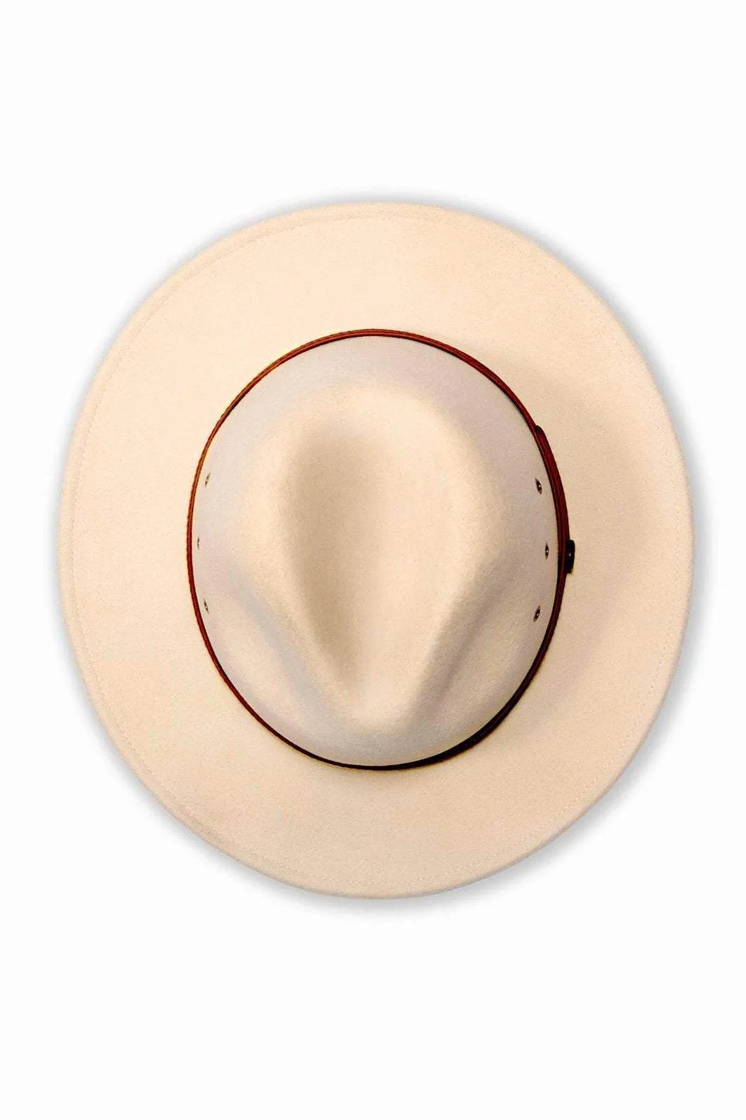 BILLY BONES CLUB C.R.E.A.M FEDORA - CREAM