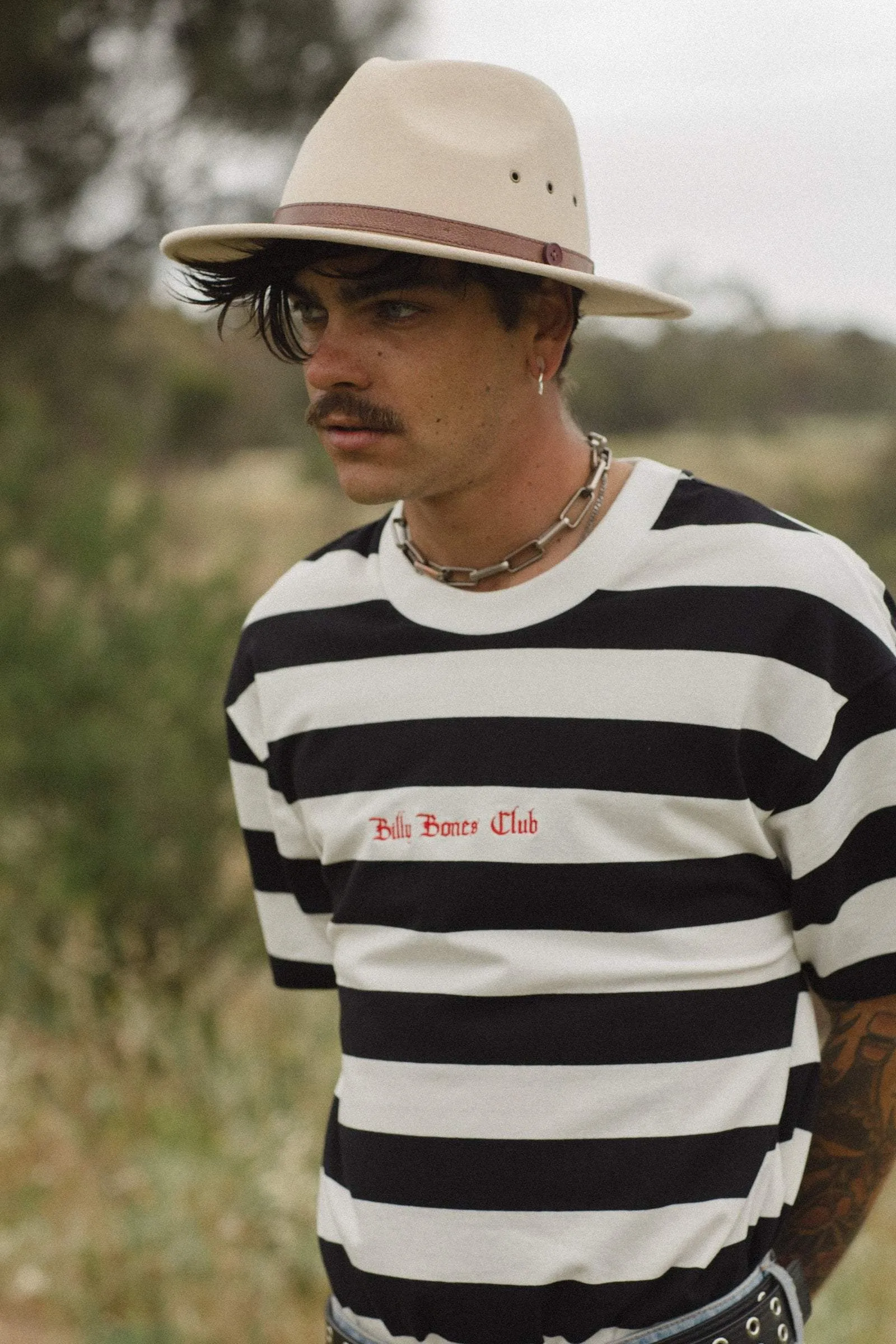 BILLY BONES CLUB C.R.E.A.M FEDORA - CREAM