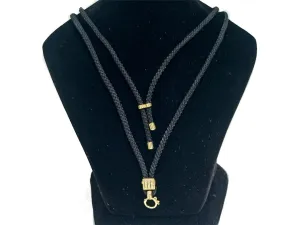 Black & Golden Design 07 Jewelry Making Chain with Charms