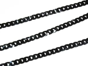 Black White Circular Acrylic Chains