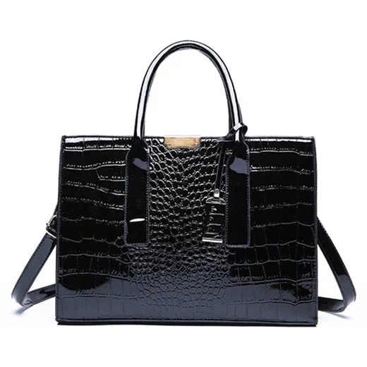 Christmas Gift Luxury Womens Bags Designer Crocodile Pattern Shoulder Bag PU Leather Brand Woman Crossbody Casual Handbag  Women Tote Bags Sac