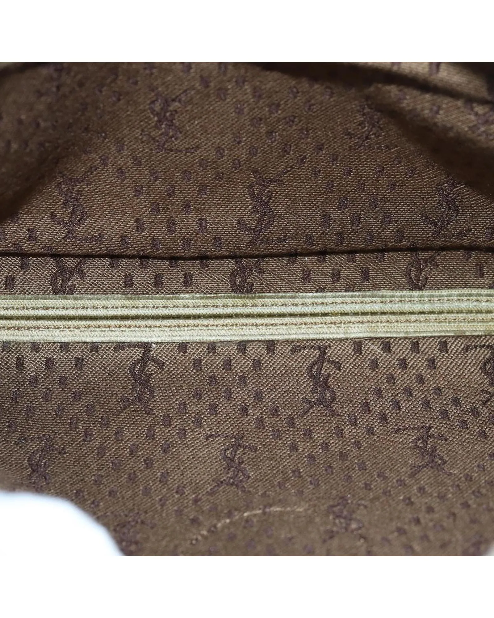Coated Canvas Pouch with Dust Bag