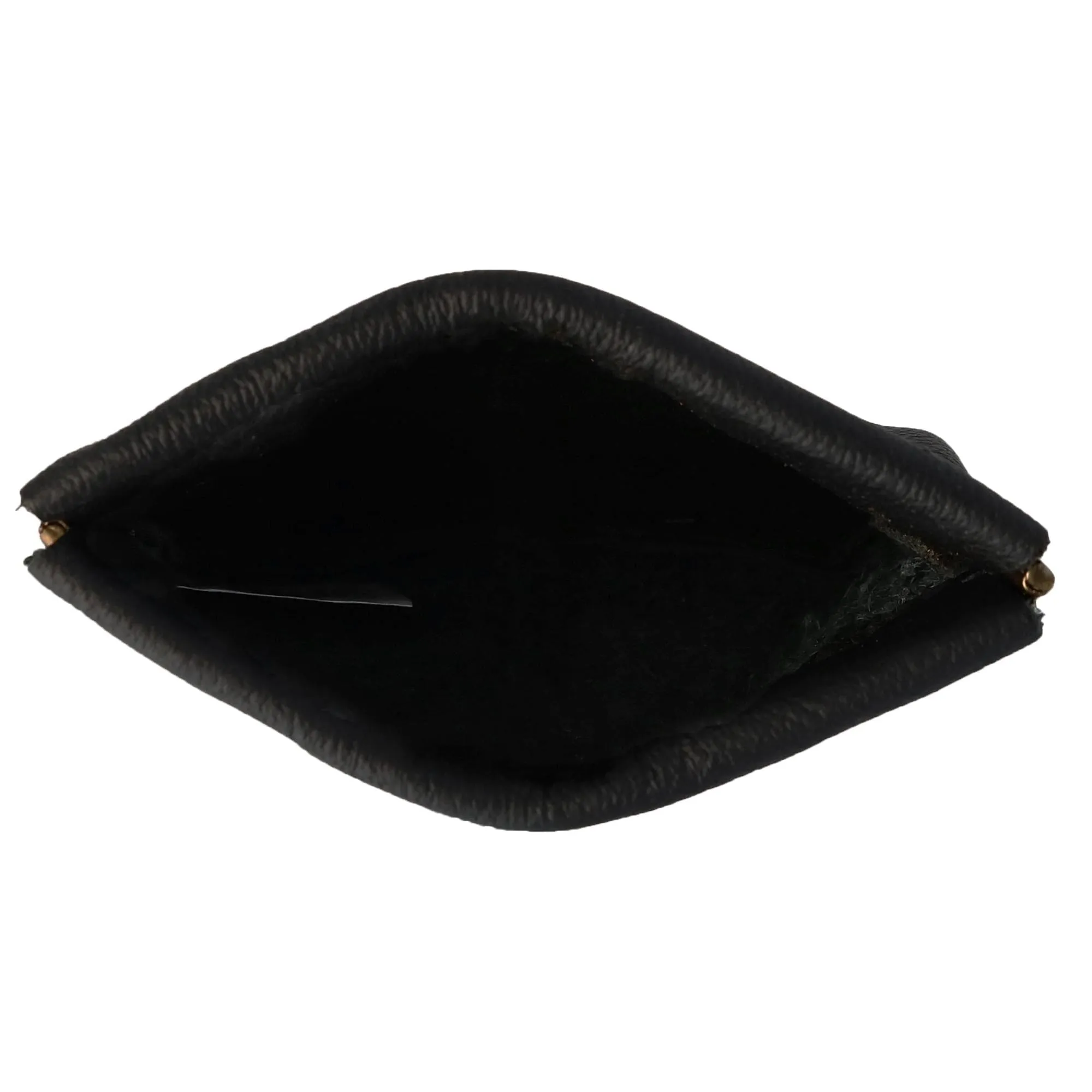 CTM® Leather Squeeze Coin Change Pouch