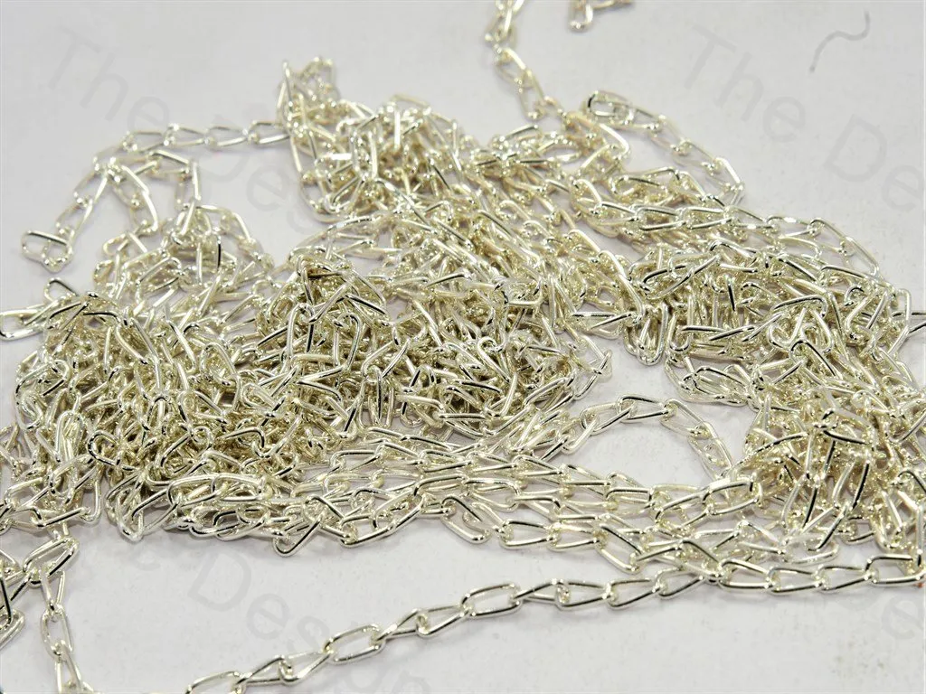 Dark Silver Hooks Metal Chain