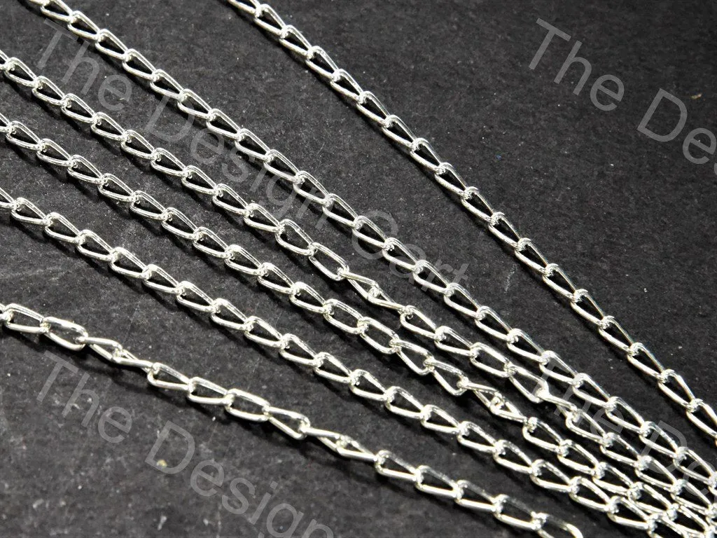 Dark Silver Hooks Metal Chain