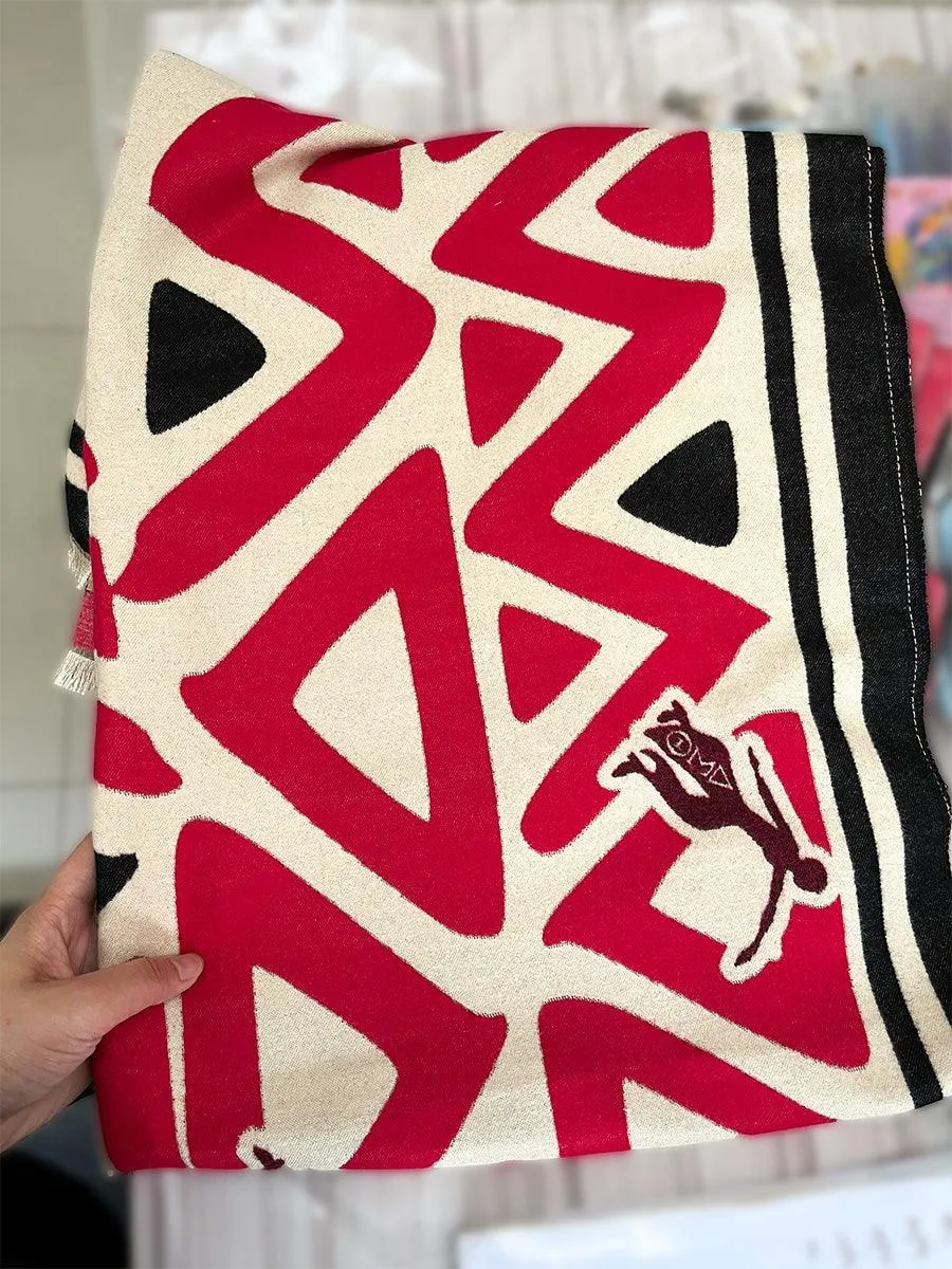 Delta Sigma Theta Fortitude Pashmina Scarf/Shawl