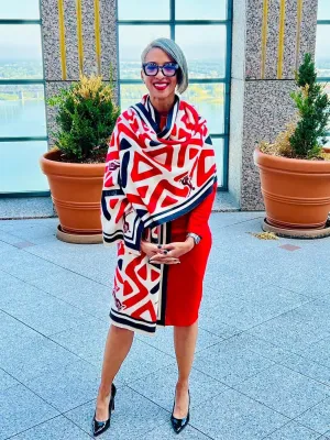 Delta Sigma Theta Fortitude Pashmina Scarf/Shawl