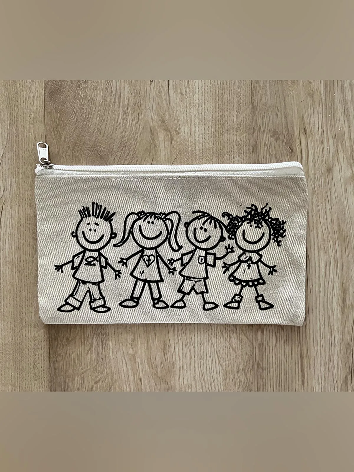 DIY Colouring Best Friends Pouch
