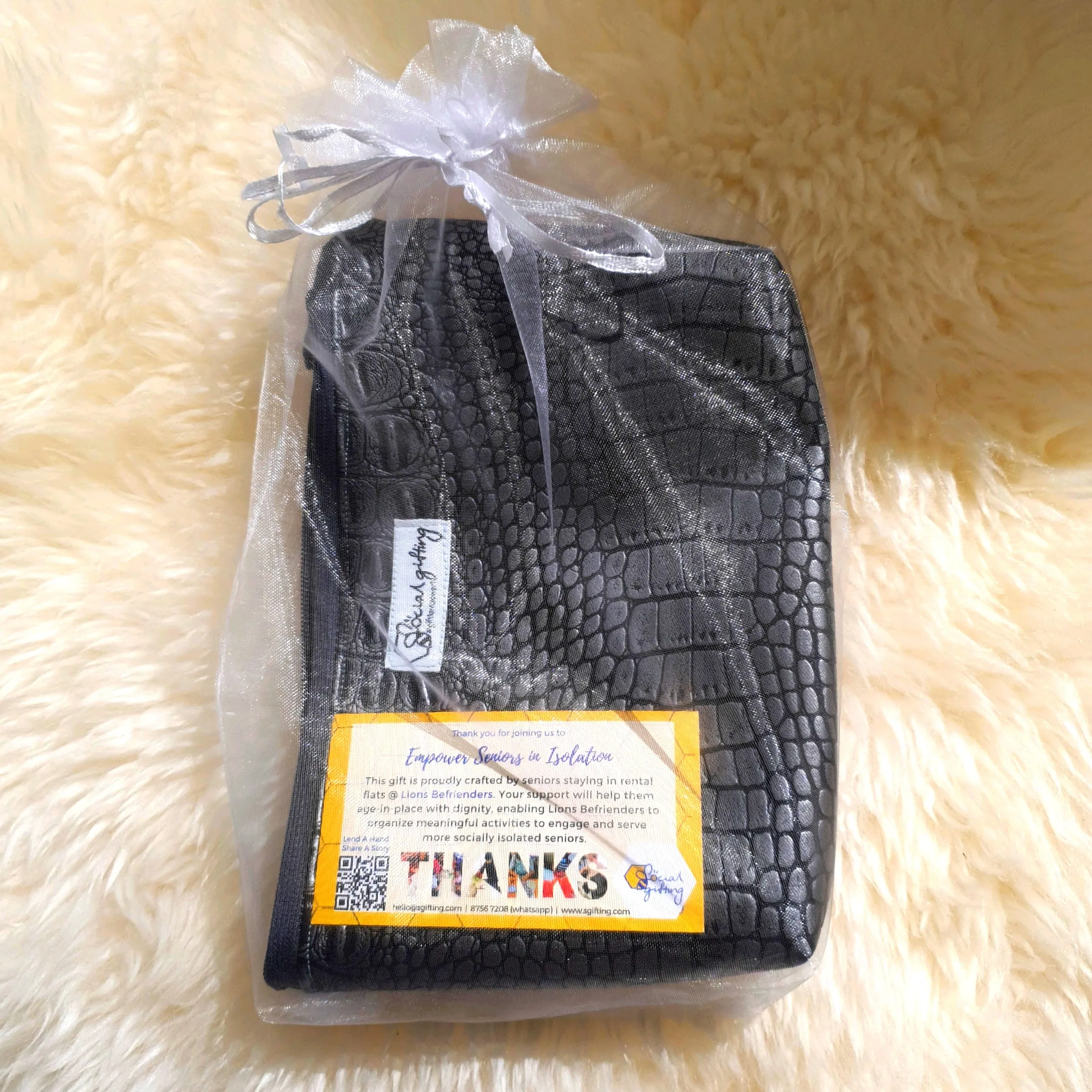 Embossed Leather Pouches (Small)