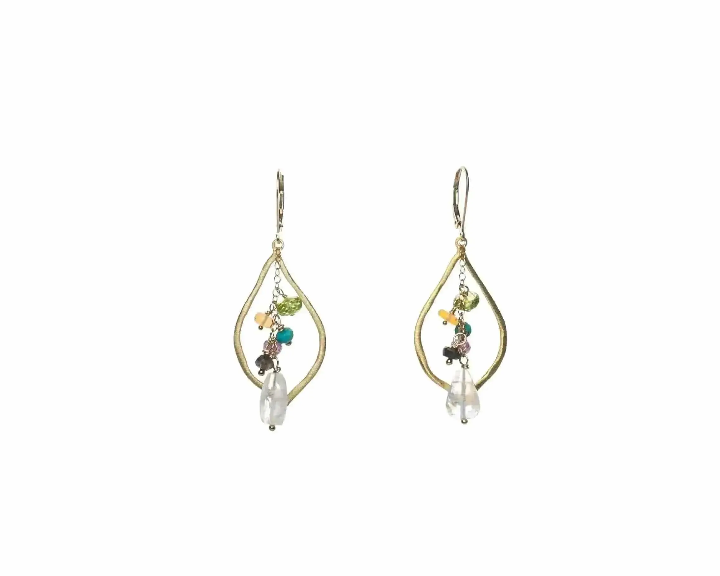 Enchanted Gold Fill Gemstone Y Necklace