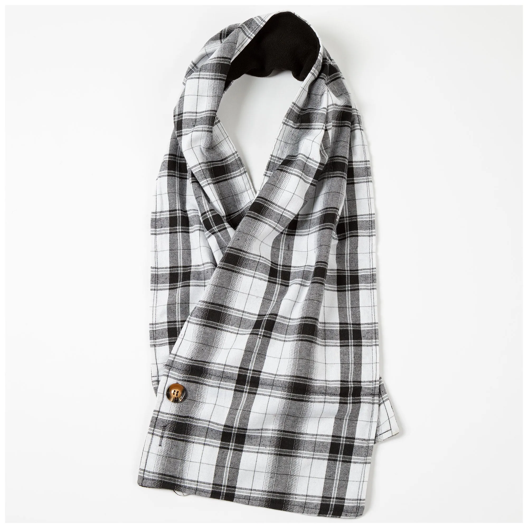 Flannel & Fleece Pocket Scarf