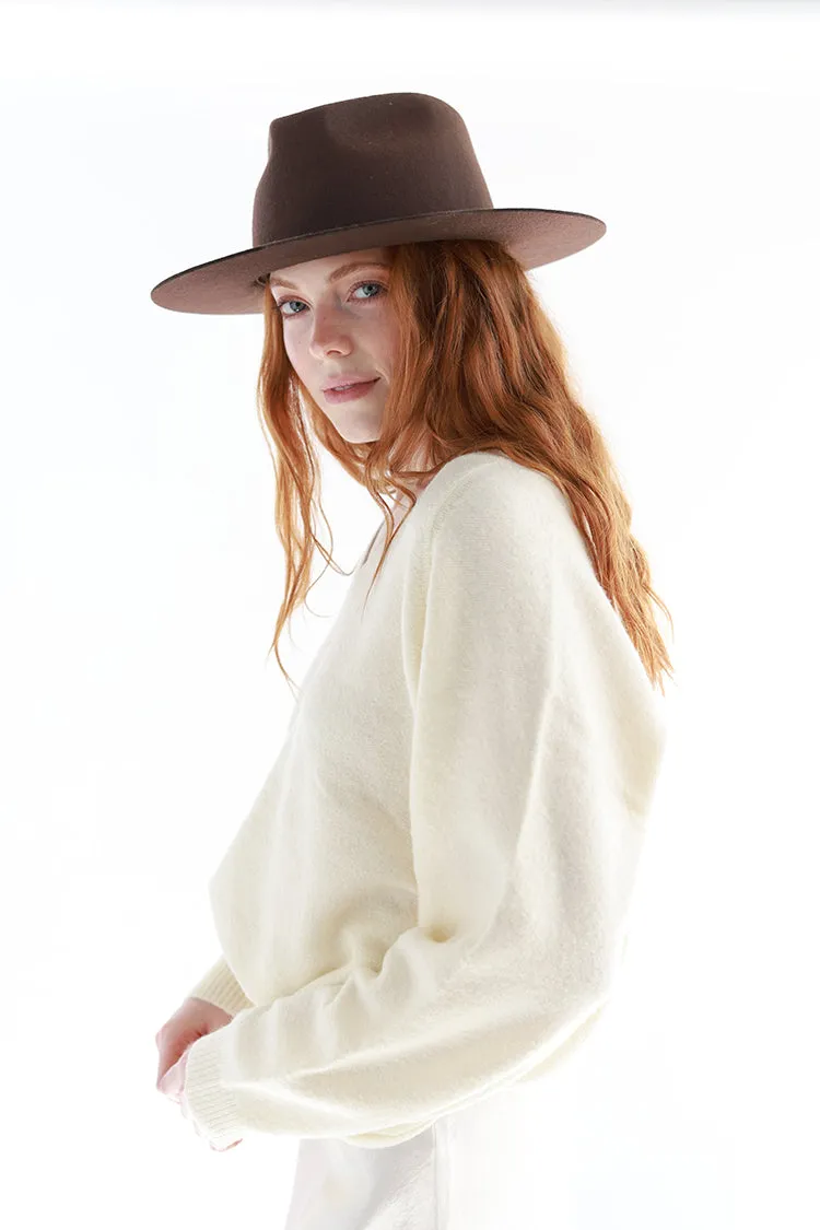 Flea Style Lenny Espresso Short Brim Hat