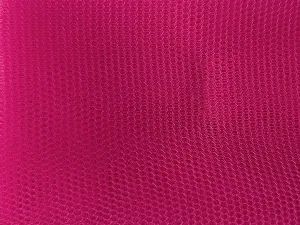 Hot Pink Plain Net Fabric (Wholesale)
