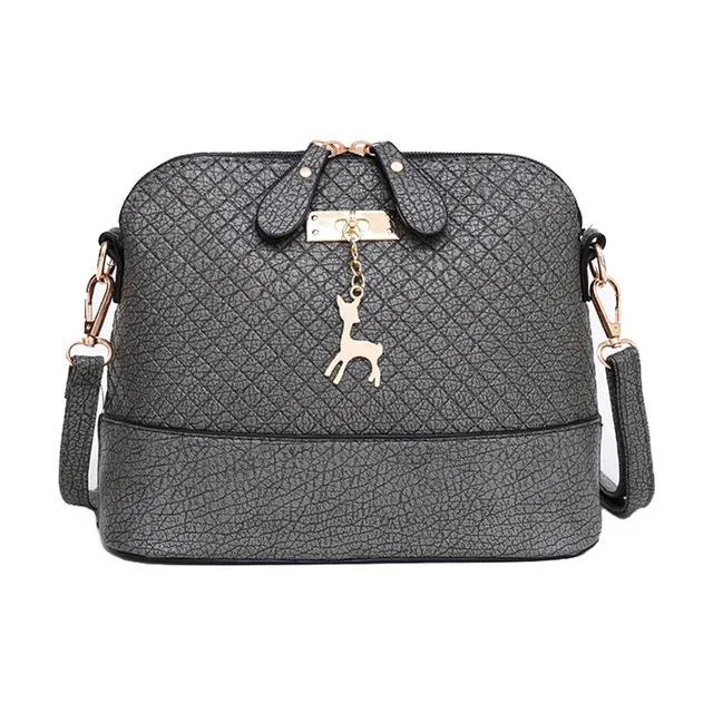 HOT SALE!2018 Women Messenger Bags Fashion Mini Bag With Deer Toy Shell Shape Bag Women Shoulder Bags handbag