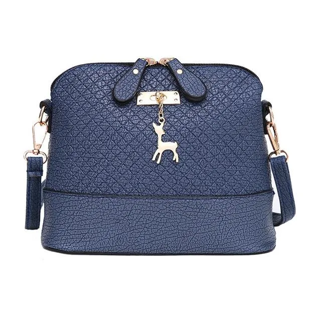 HOT SALE!2018 Women Messenger Bags Fashion Mini Bag With Deer Toy Shell Shape Bag Women Shoulder Bags handbag