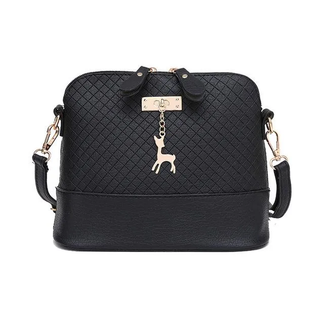 HOT SALE!2018 Women Messenger Bags Fashion Mini Bag With Deer Toy Shell Shape Bag Women Shoulder Bags handbag