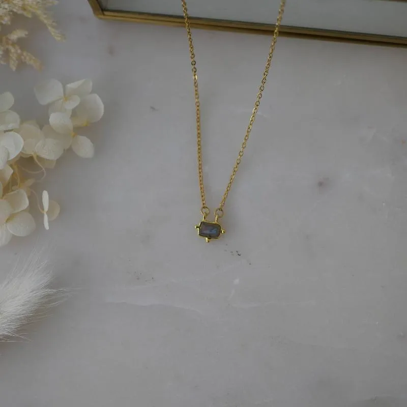 Kalpana Labradorite Boho Necklace