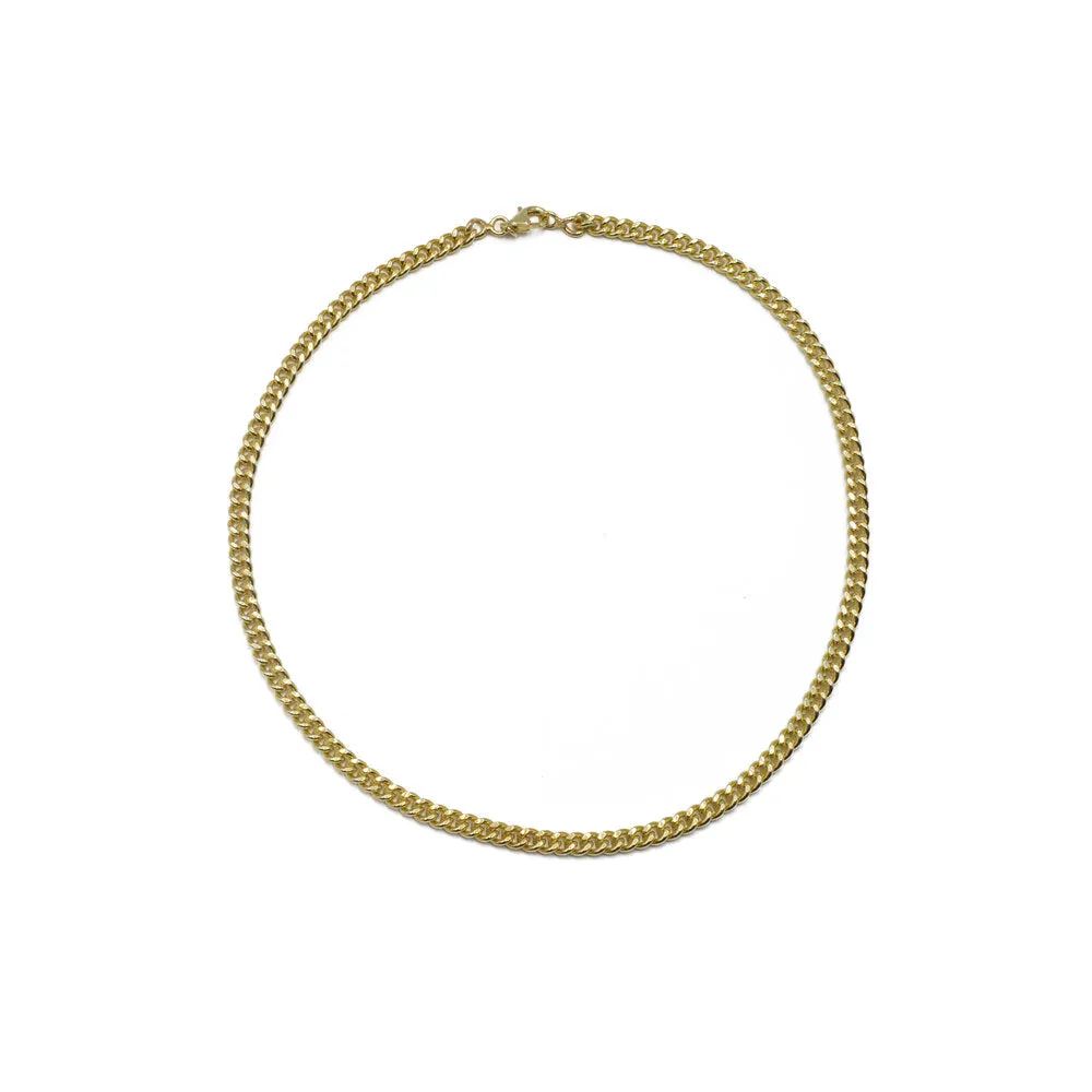 Kerri, Miami Cuban Chain Gold Vermeil