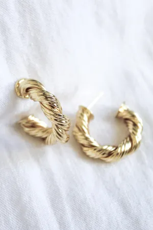 Kinsey Designs Micayla Twisted Chunky Hoop Earring