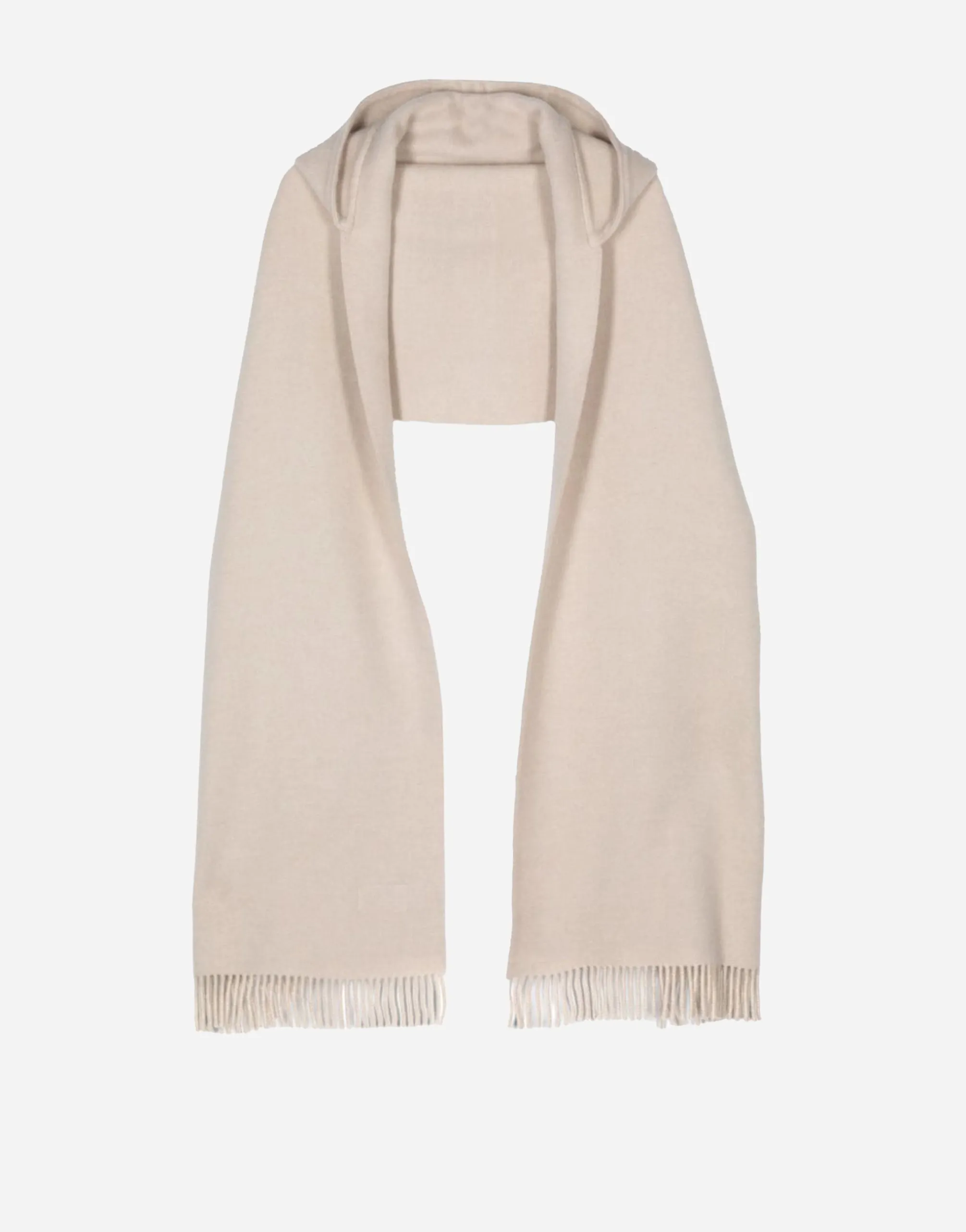 Knitted Hooded Scarf