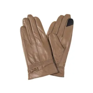 Leather Gloves - Caramel