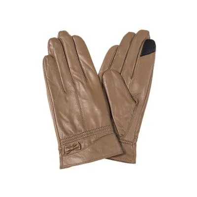 Leather Gloves - Caramel