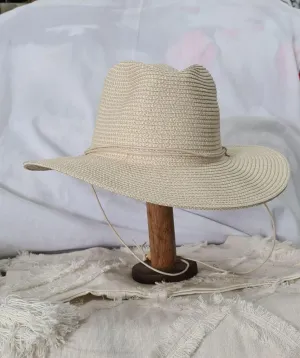 LP2383-CRE Panama Bead Strap Cream