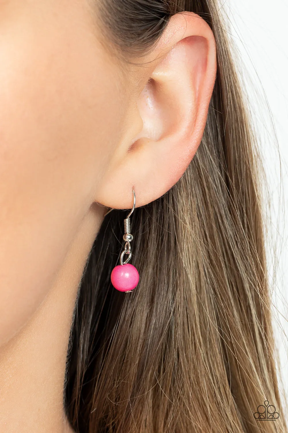 Necklaces Badlands Butterfly - Pink N2261