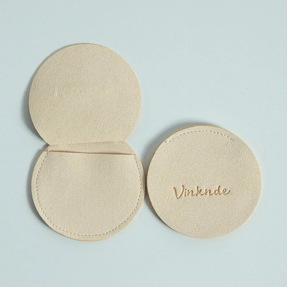 Pochon plat en suedine : velours en lot de 50pcs