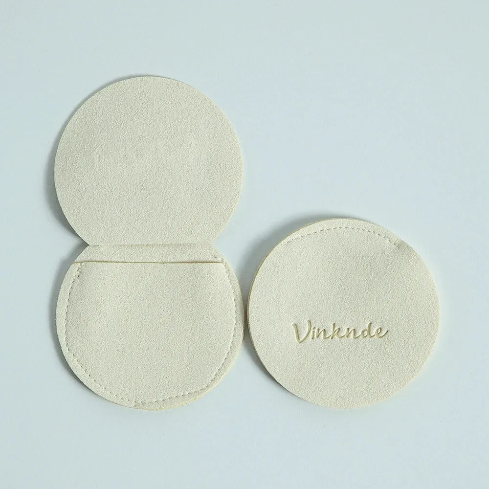 Pochon plat en suedine : velours en lot de 50pcs
