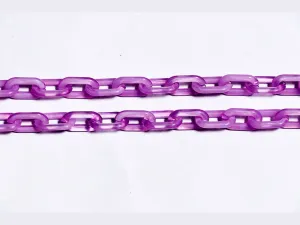 Purple Designer Plastic Chain