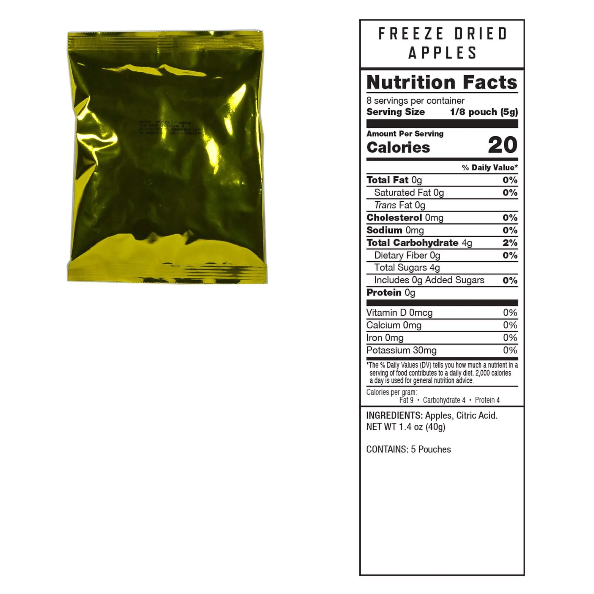 Readywise 1440 Serving Freeze Dried Fruit Bundle - 6 x 120 serving bucket