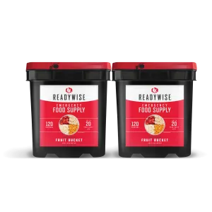 ReadyWise 240 Serving Freeze Dried Fruit Bucket