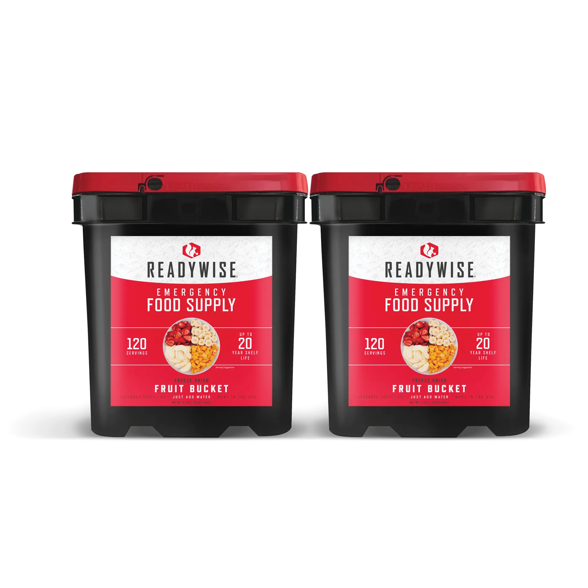ReadyWise 240 Serving Freeze Dried Fruit Bucket