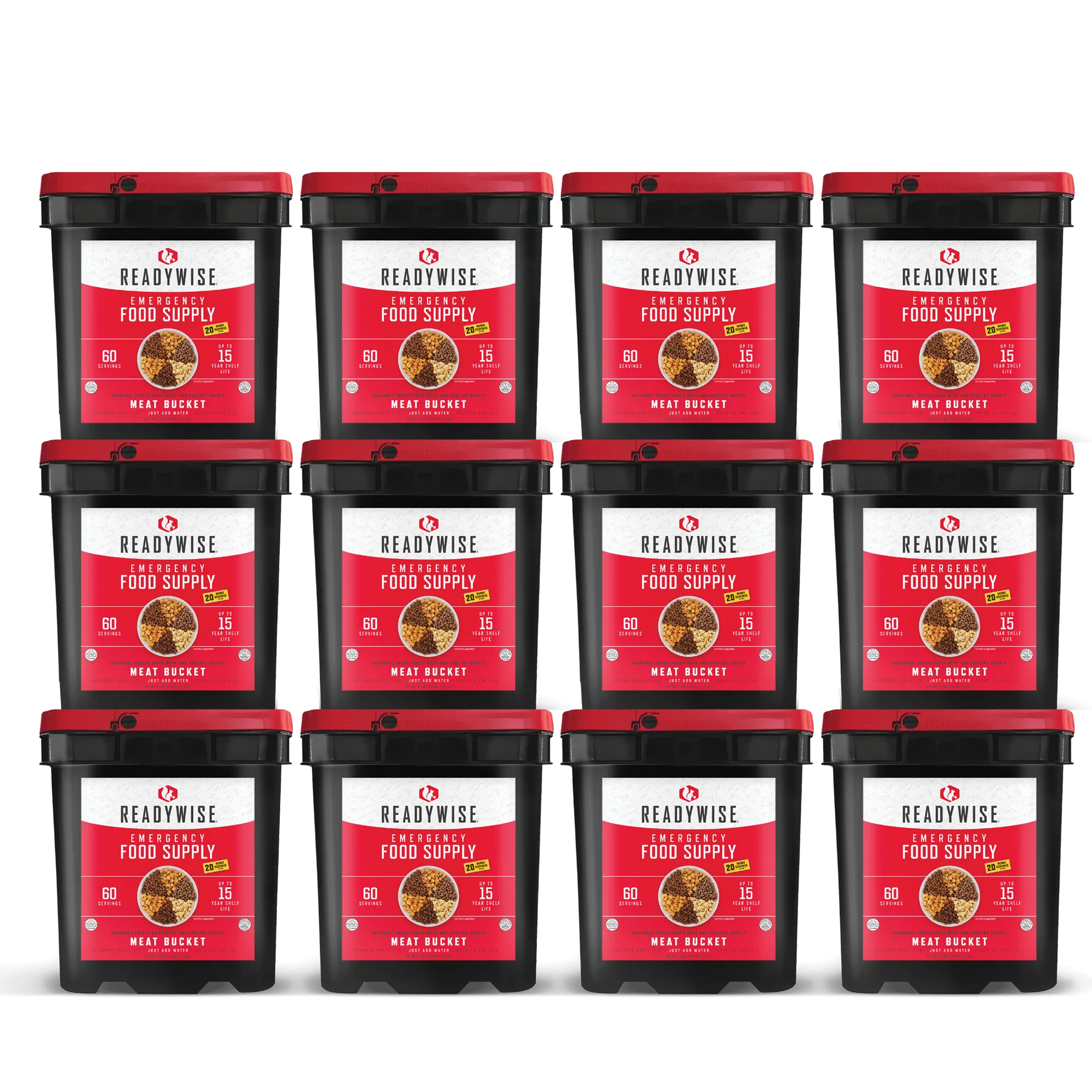 ReadyWise - 720 Serving Freeze Dried Meat Bundle