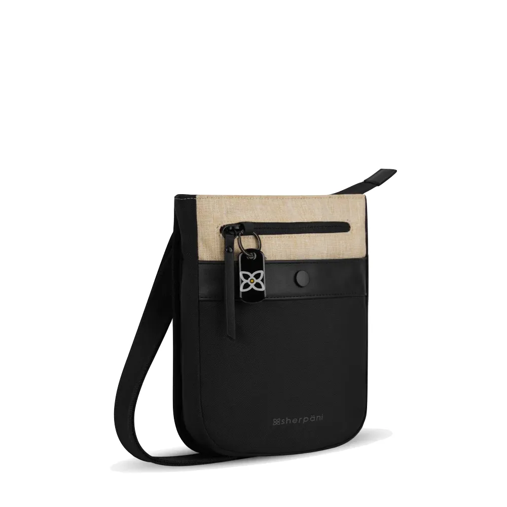 Sherpani Prima Anti-Theft Crossbody Bag in Straw