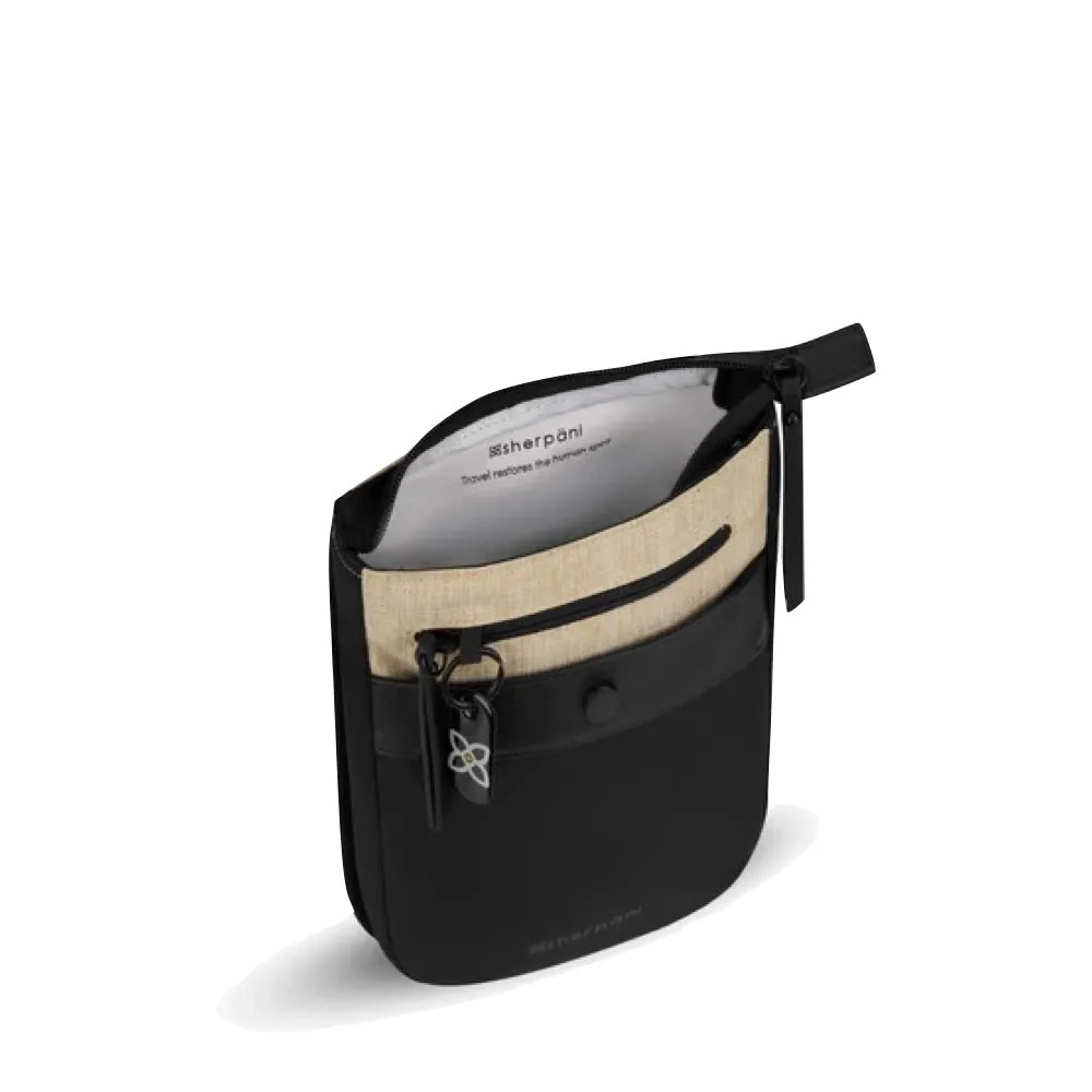 Sherpani Prima Anti-Theft Crossbody Bag in Straw