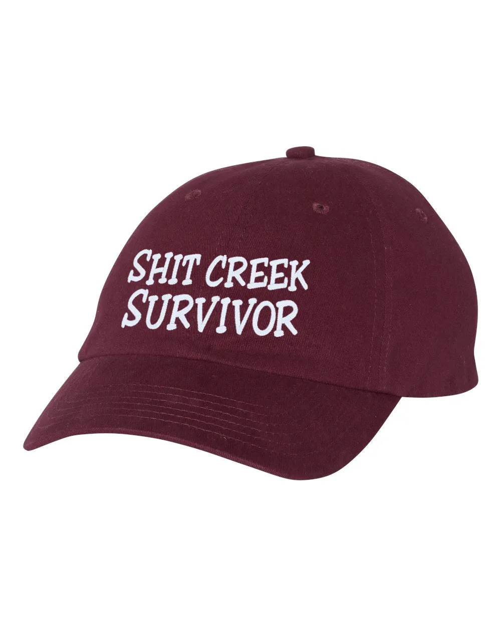 Shit Creek Survivor Unstructured Baseball Style Cap