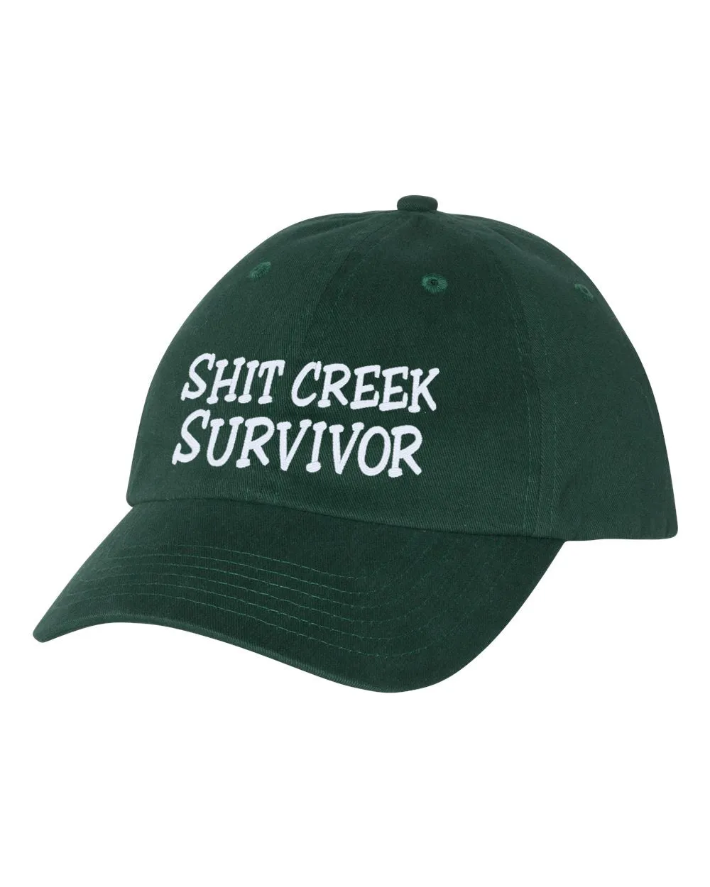 Shit Creek Survivor Unstructured Baseball Style Cap
