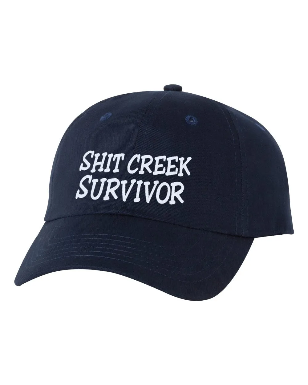 Shit Creek Survivor Unstructured Baseball Style Cap