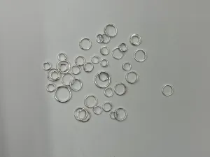 Silver Mix Jump Rings (Wholesale)