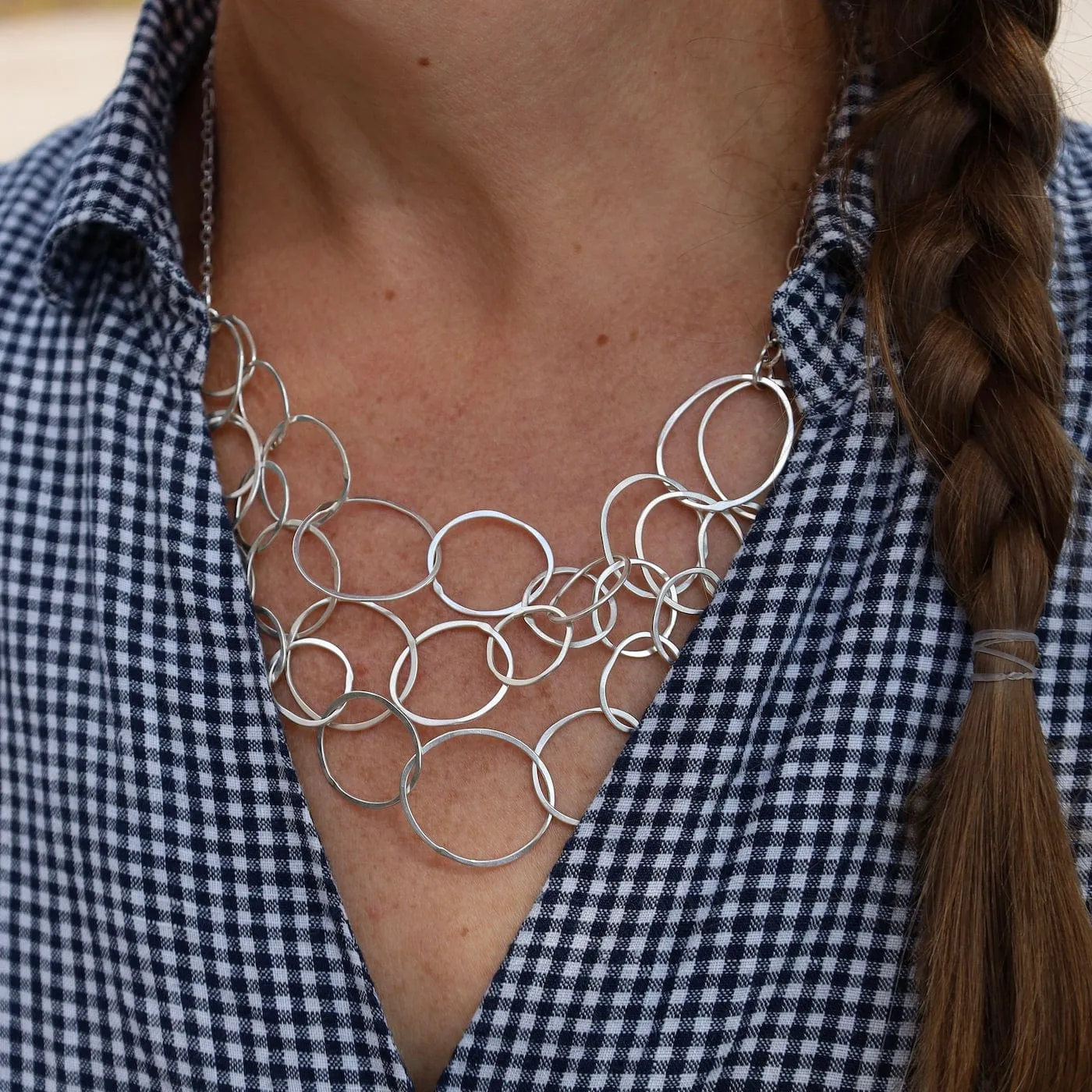 Sterling Silver Chain-Chain Necklace