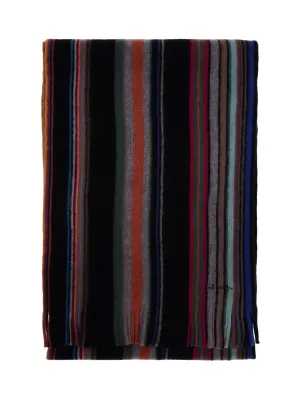 Striped Wool Scarf