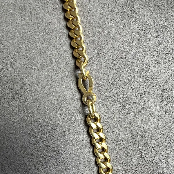 Vintage Curb Link Necklace